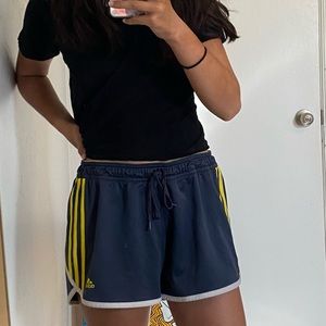 Adidas workout athletic shorts